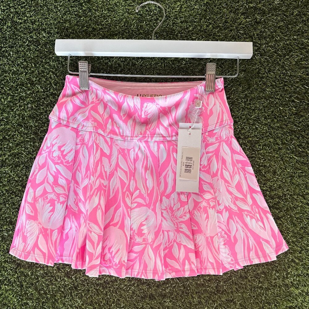 UPF 50+ Luxletic Annora Skort - Rousseau Pink Tulip To Tango